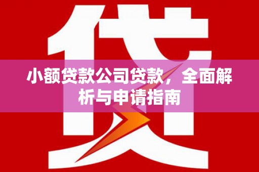 古冶小额贷款公司贷款，全面解析与申请指南