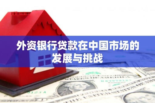 古冶外资银行贷款在中国市场的发展与挑战