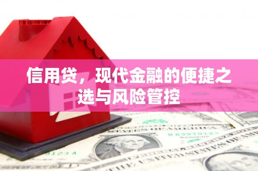 古冶信用贷，现代金融的便捷之选与风险管控