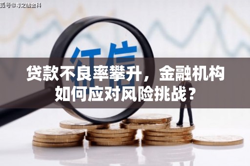 古冶贷款不良率攀升，金融机构如何应对风险挑战？