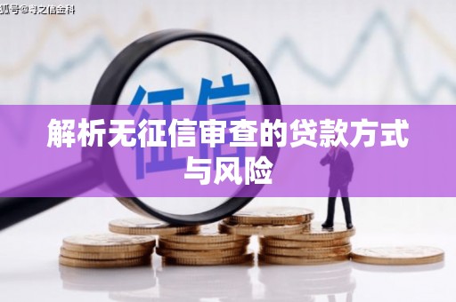 古冶解析无征信审查的贷款方式与风险
